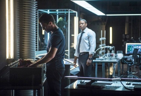 Diggle it looks a bit creepy with you in the background just watching Oliver
