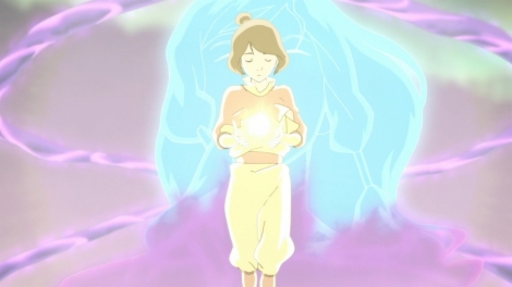 And Jinora didn't have to make some bizarre soul-selling contract to save the world. [piandao.org]