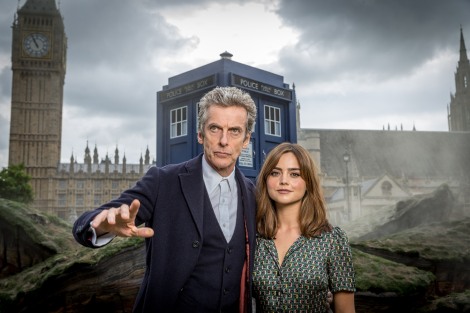 What will this new age gap between the Doctor and his companion mean for the romantic tension that accompanied Matt Smith's episodes? (Also, this pose is SO Bowie.)